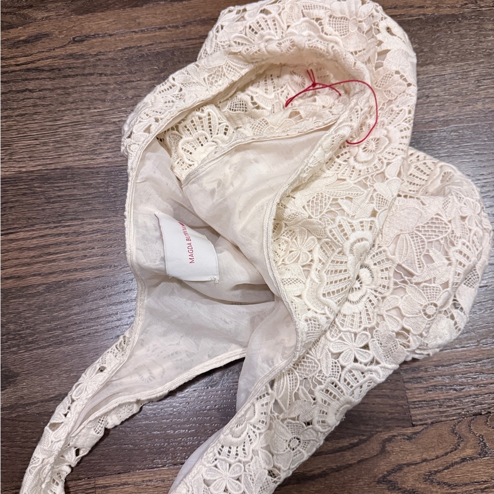Magda Butrym x H&M - Cream Lace Bag - Picture 2 of 3